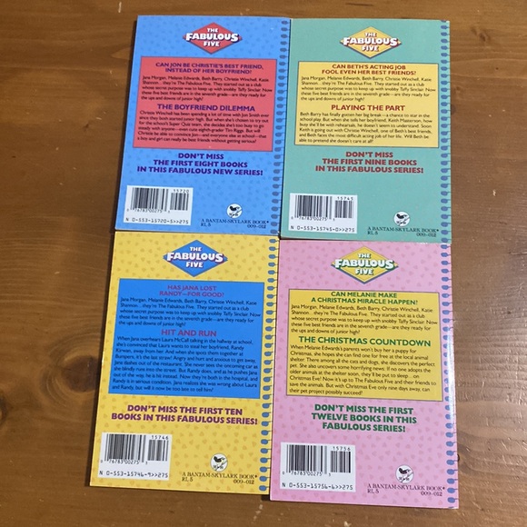 The Fabulous Five books from Betsy Haynes - Picture 8 of 8
